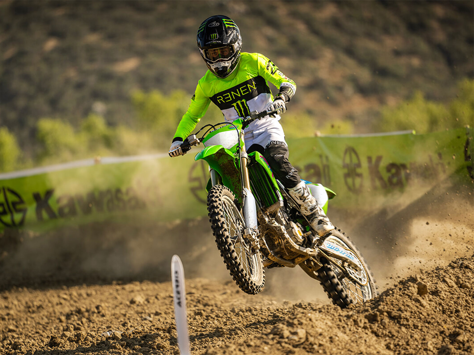 New 2024 Kawasaki KX 250 50th Anniversary Edition, North