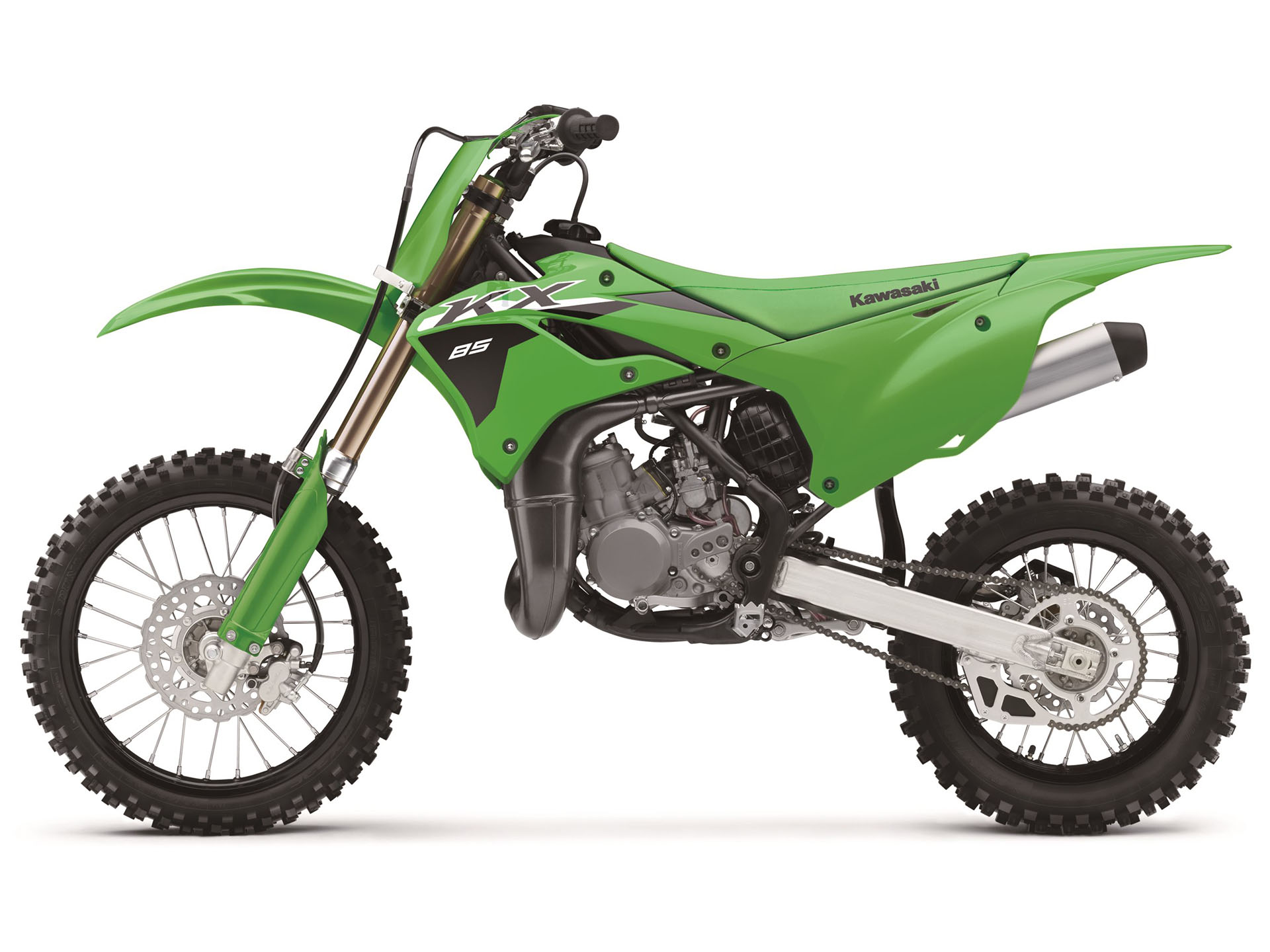 New 2024 Kawasaki KX 85, Palmer MA | Specs, Price, Photos | Lime