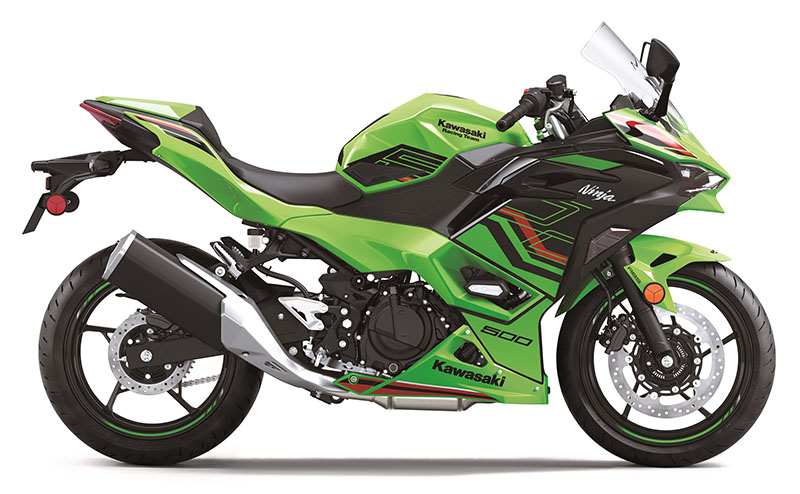 2024 Kawasaki Ninja 500 KRT Edition SE ABS New Motorcycles for Sale in Osseo MN Lime Green Ebony
