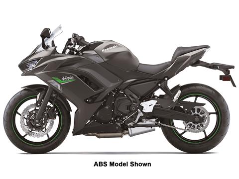 New 2024 Kawasaki Ninja 650 Metallic Matte Graphenesteel Gray Ebony Motorcycles For Sale in Topsham Maine MOMS Topsham