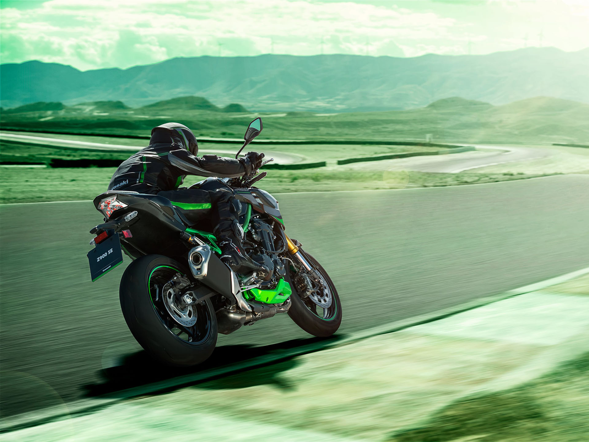 2024 Kawasaki Z900 SE ABS in Fairview, Utah