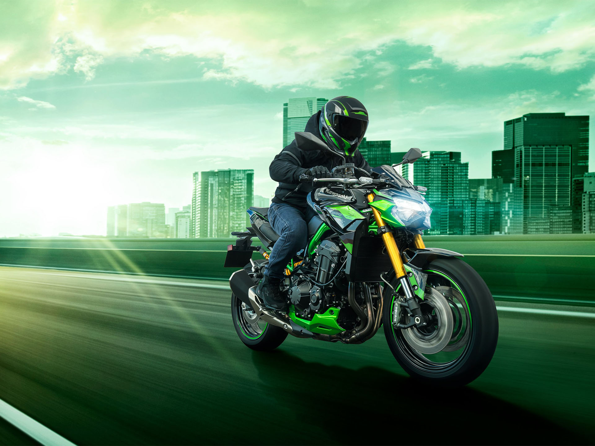 2024 Kawasaki Z900 SE ABS in Fairview, Utah