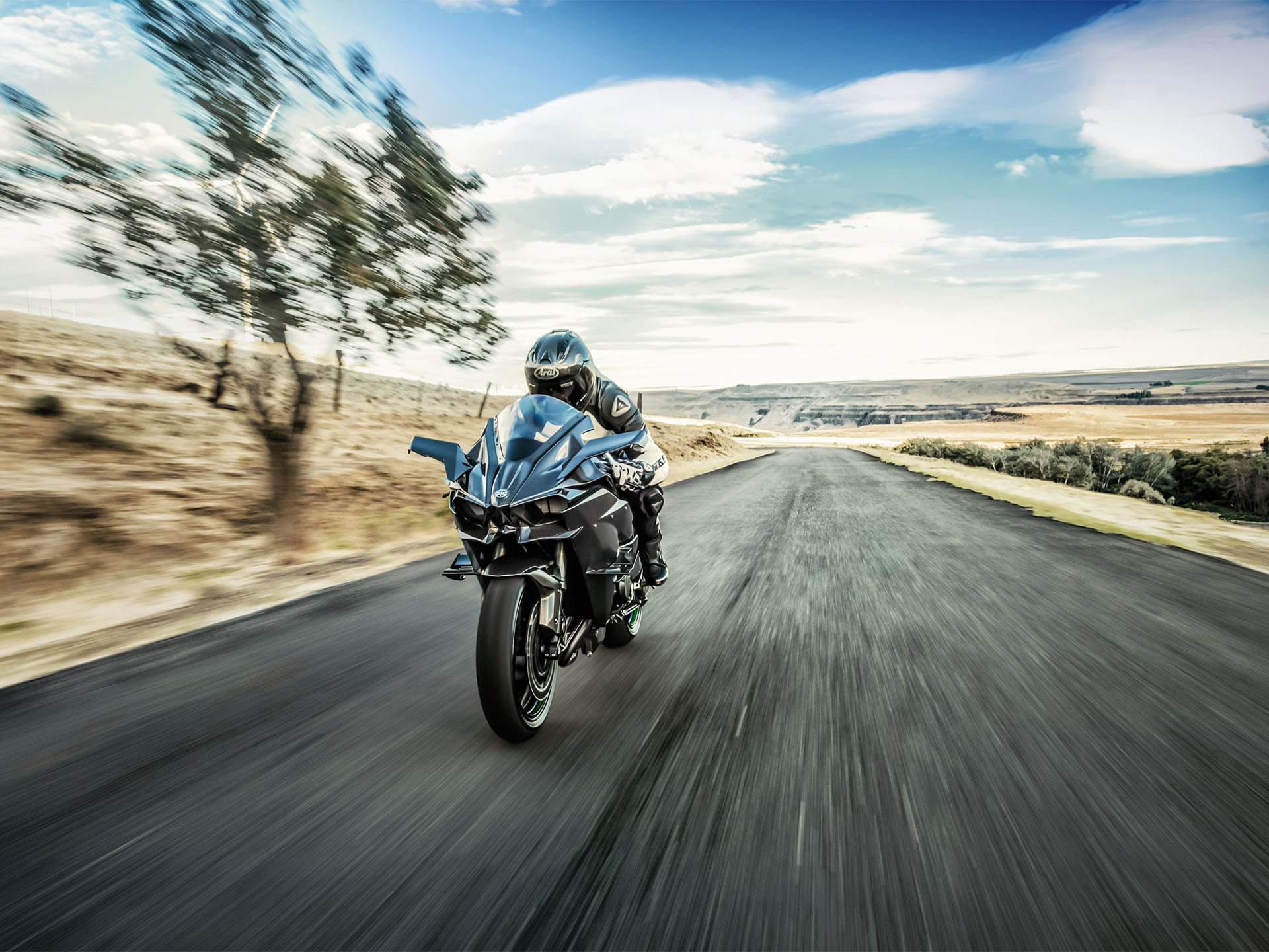 Kawasaki ninja h2r top model price store