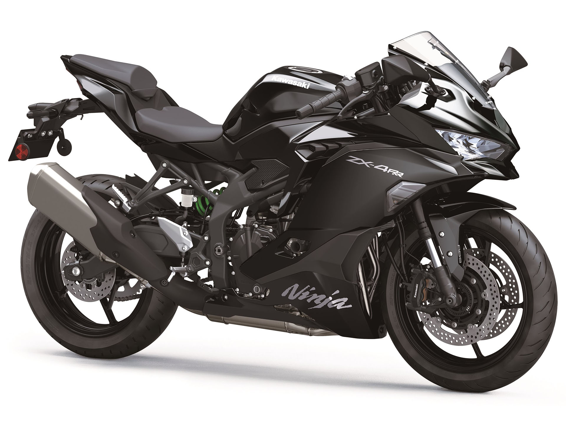 New 2024 Kawasaki Ninja ZX-4RR ABS Metallic Spark Black