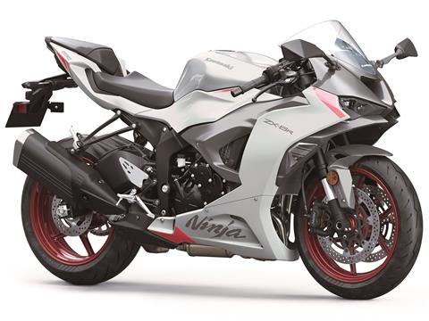 高速配送 2024 New Kawasaki White Robotic Pearl ABS ZX-6R Ninja コミック・アニメ