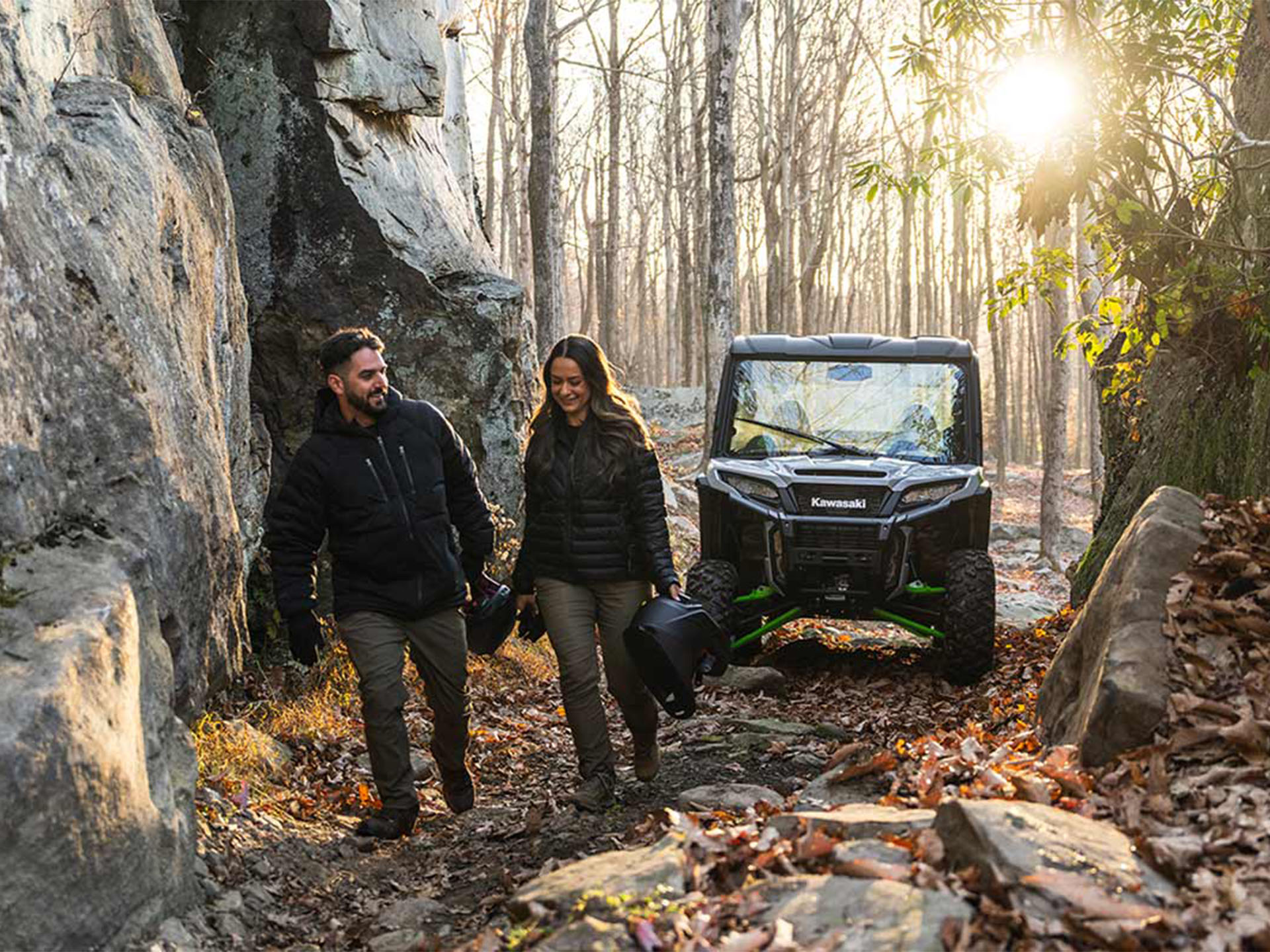 New 2024 Kawasaki RIDGE XR HVAC Utility Vehicles in