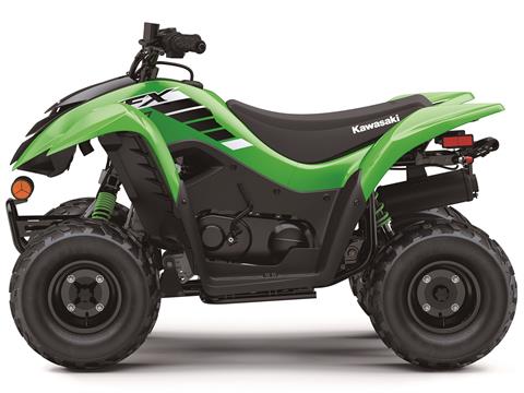New 2025 Kawasaki KFX 50, Derby VT | Specs, Price, Photos | Lime