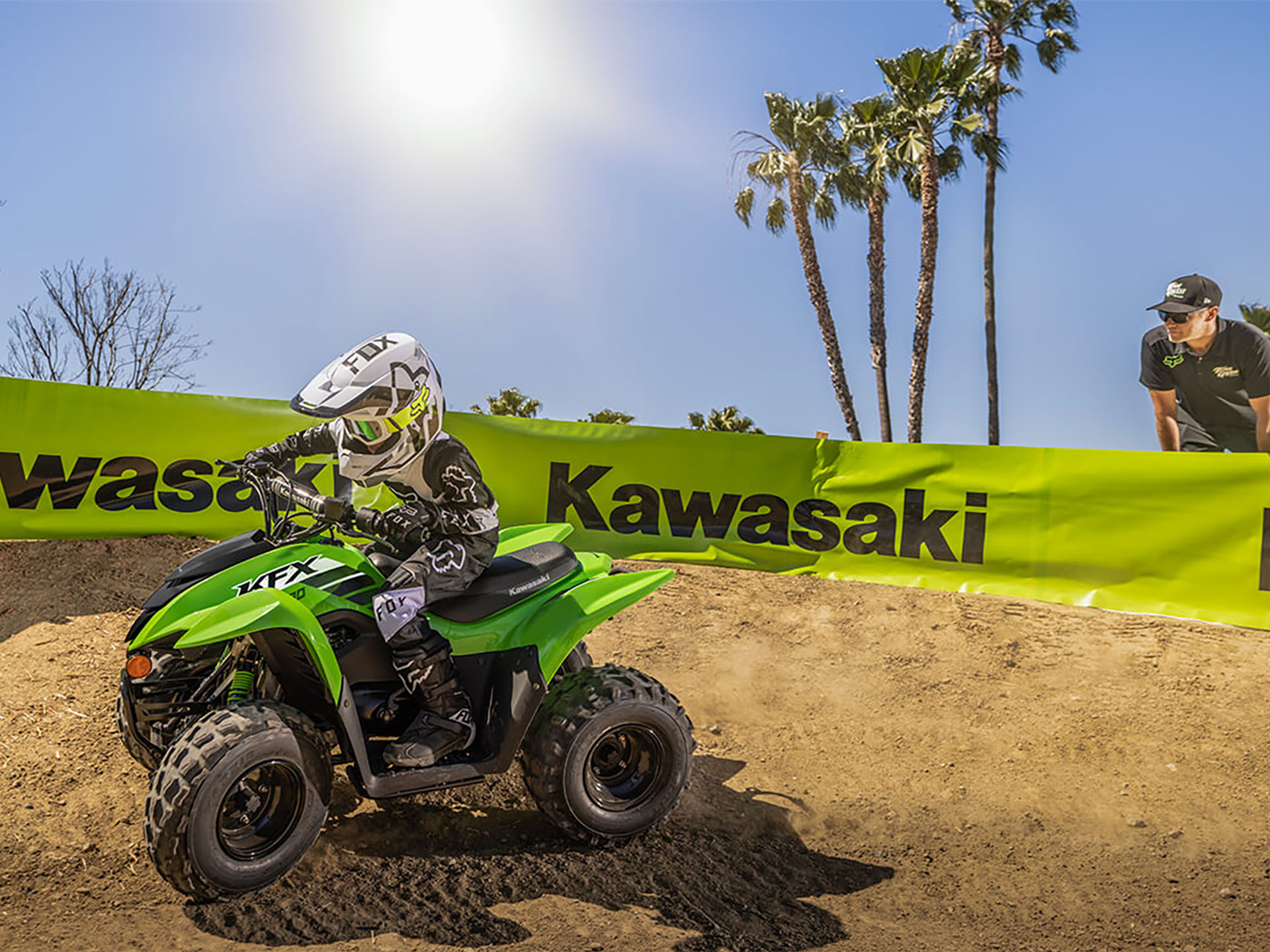 2025 Kawasaki KFX 90 in Santa Maria, California - Photo 5