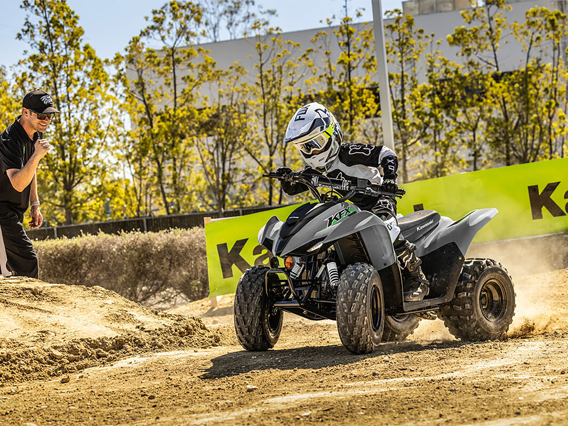 2025 Kawasaki KFX 90 in North Bend, Oregon - Photo 6