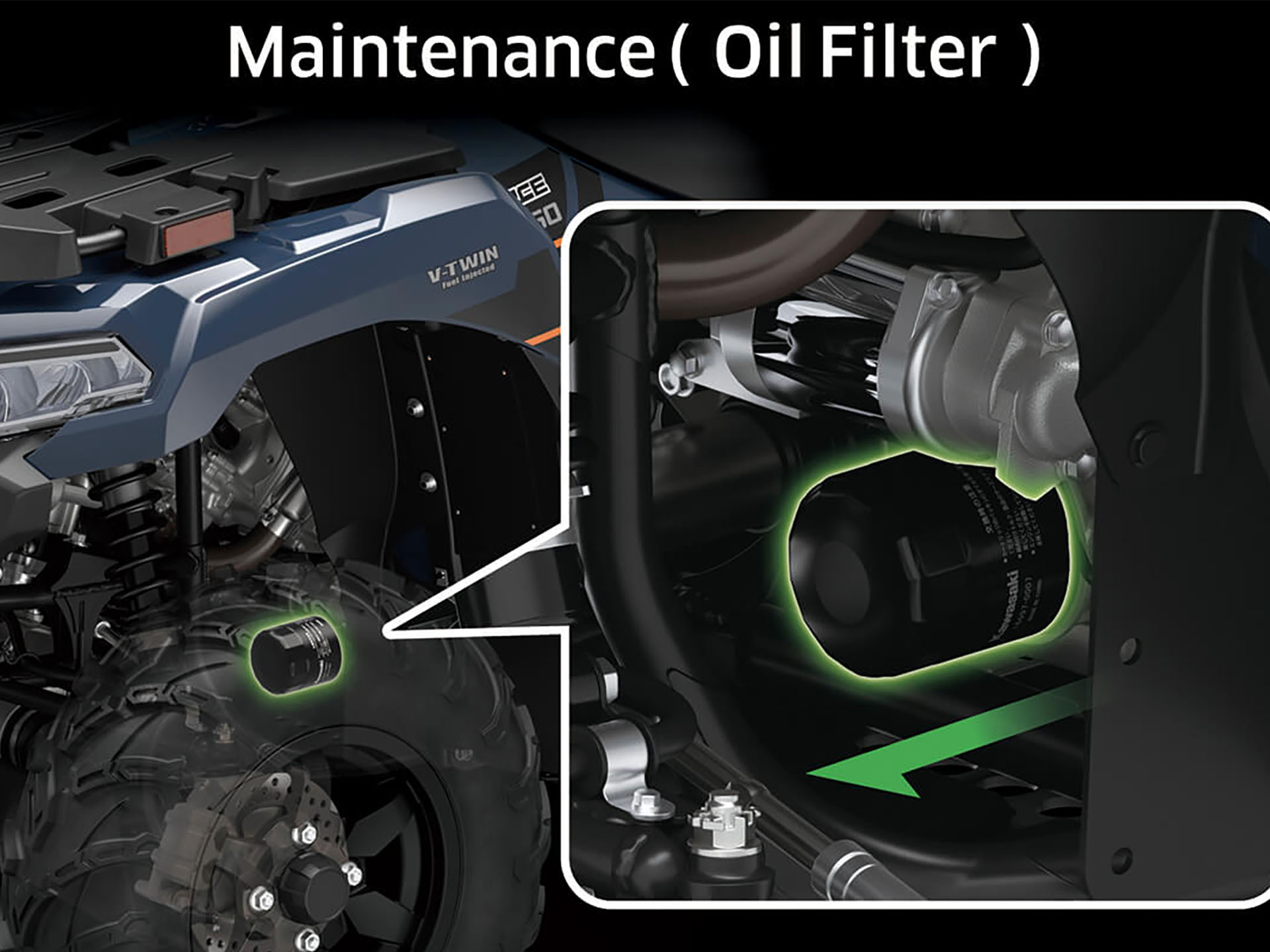 2025 Kawasaki Brute Force 750 in Enfield, Connecticut - Photo 6