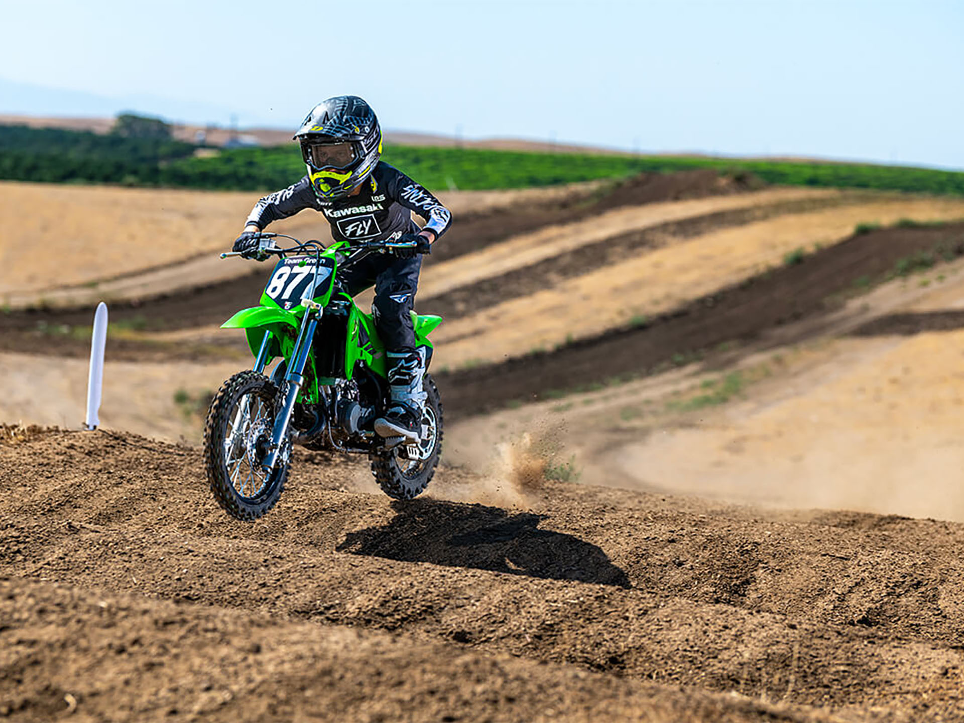 New 2025 Kawasaki KX 65 Motorcycles in Asheville NC Lime Green