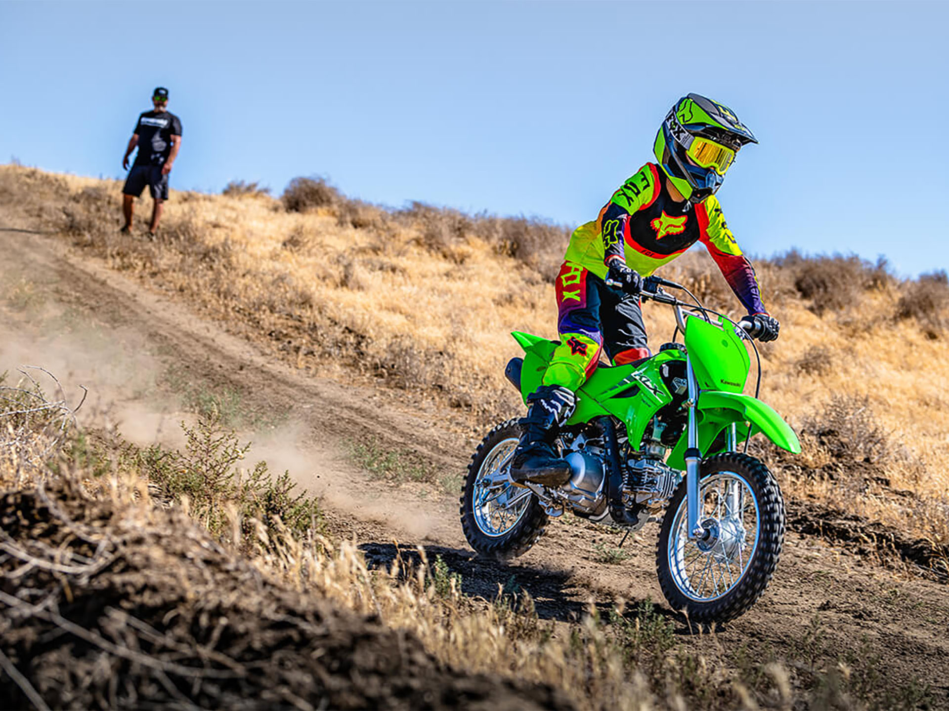 2025 Kawasaki KLX 110R in Eugene, Oregon - Photo 8