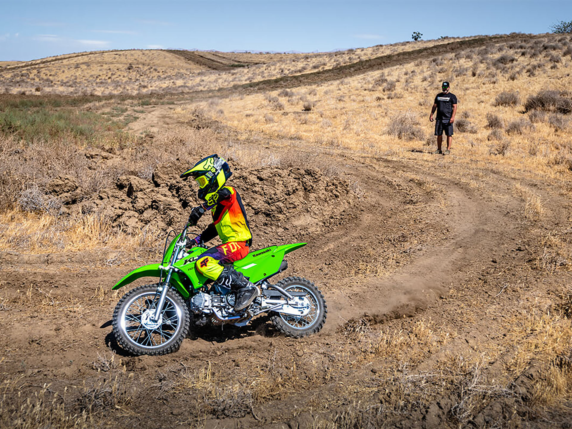 2025 Kawasaki KLX 110R in Eugene, Oregon - Photo 9
