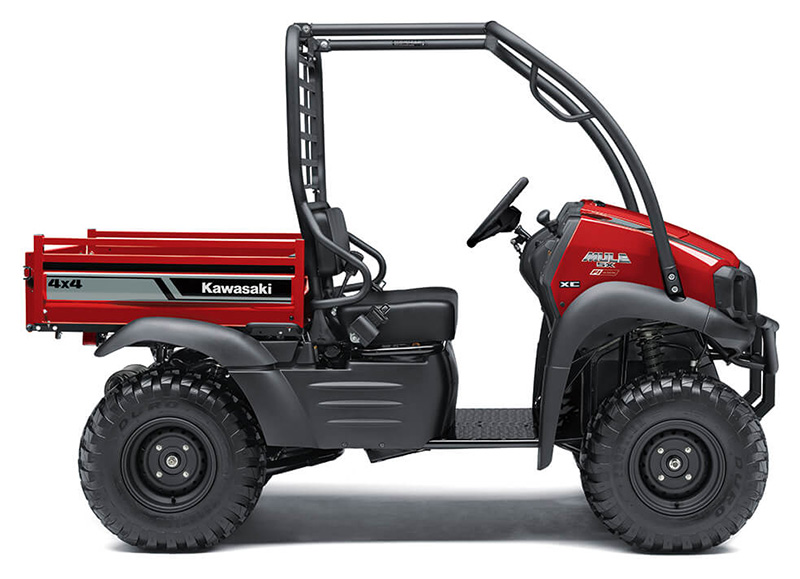 New 2023 Kawasaki MULE SX 4X4 XC FI Firecracker Red