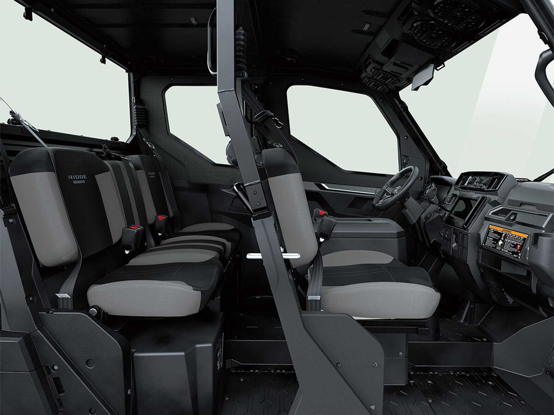 2025 Kawasaki RIDGE XR CREW Limited HVAC in Fairview, Utah - Photo 11
