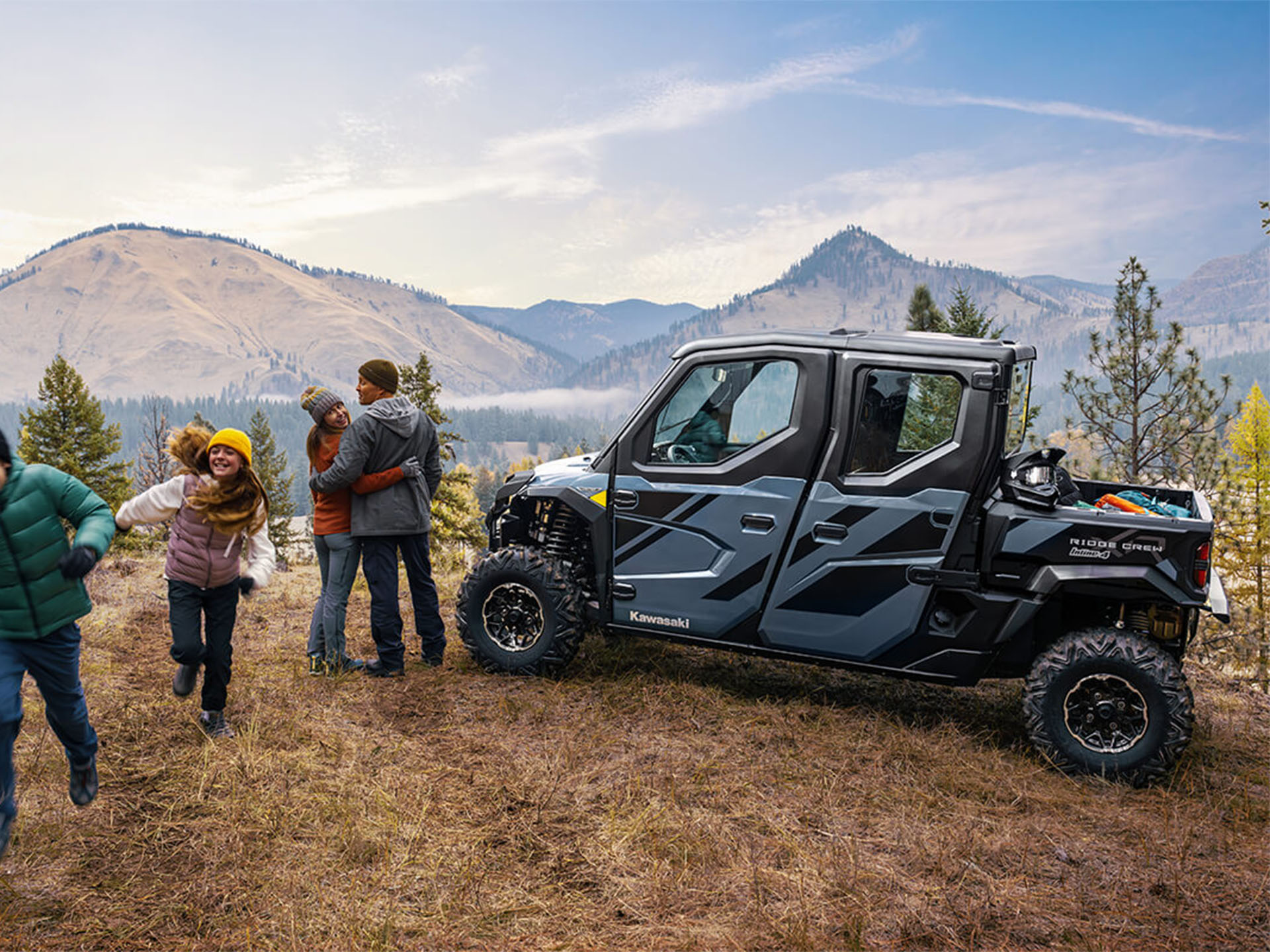 2025 Kawasaki RIDGE XR CREW Limited HVAC in Fairview, Utah - Photo 16