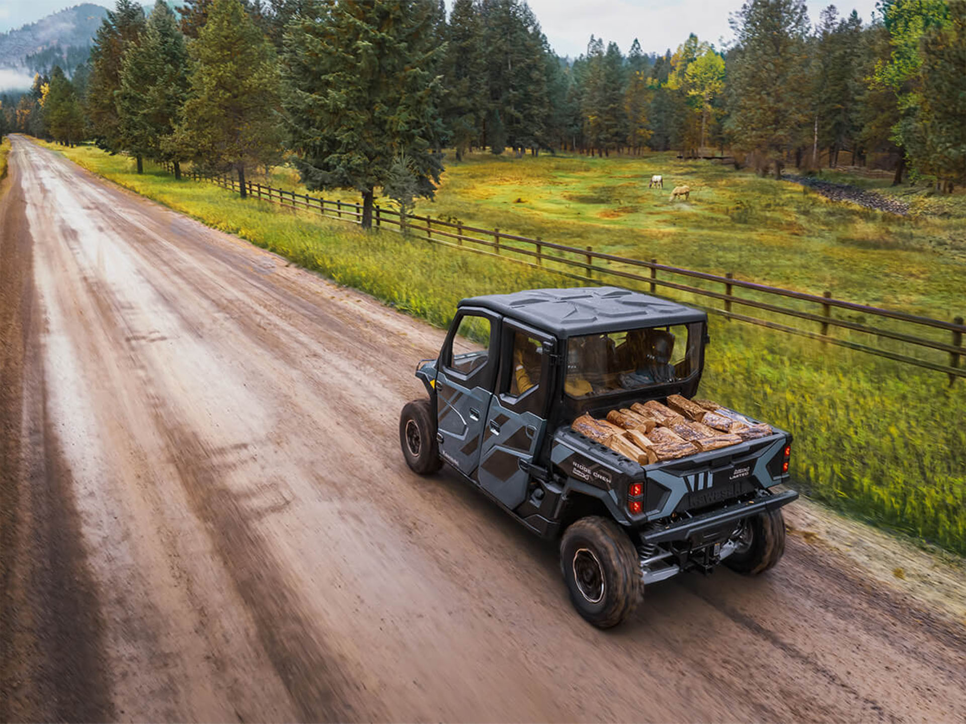 2025 Kawasaki RIDGE XR CREW Limited HVAC in Fairview, Utah - Photo 17