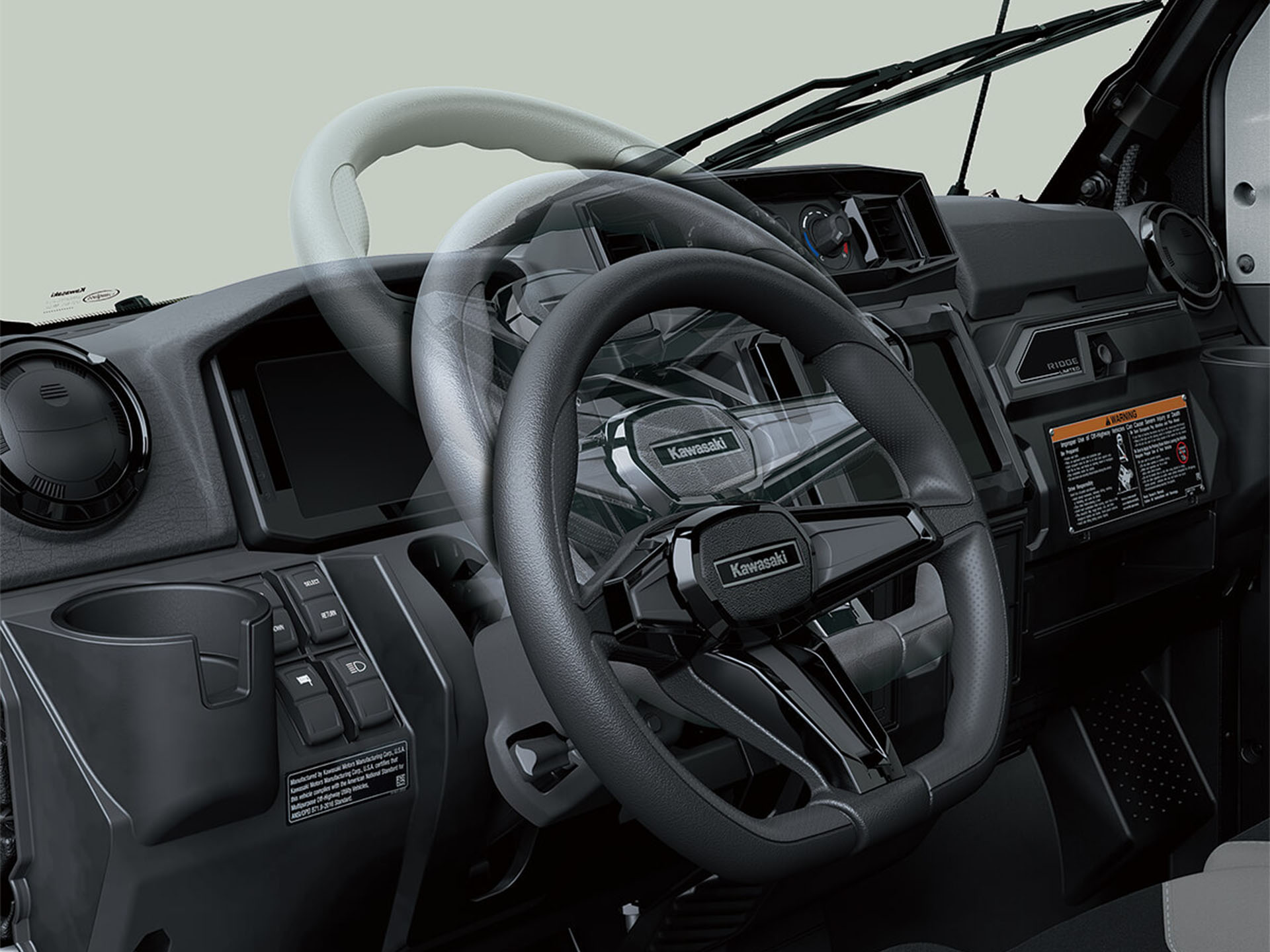 2025 Kawasaki RIDGE XR Deluxe HVAC in Columbia, South Carolina - Photo 5