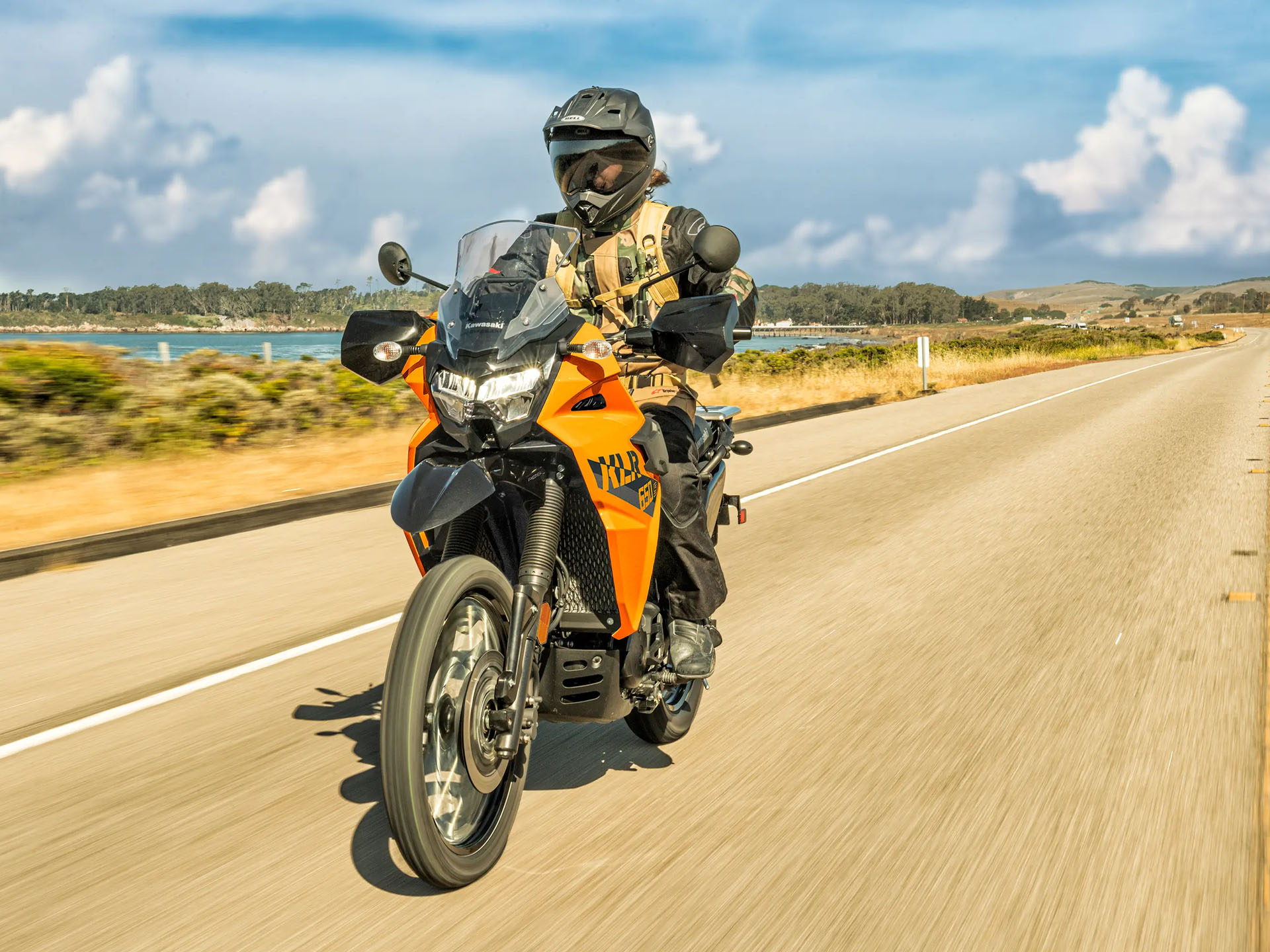 2026 Kawasaki KLR 650 S ABS in Topsham, Maine - Photo 4