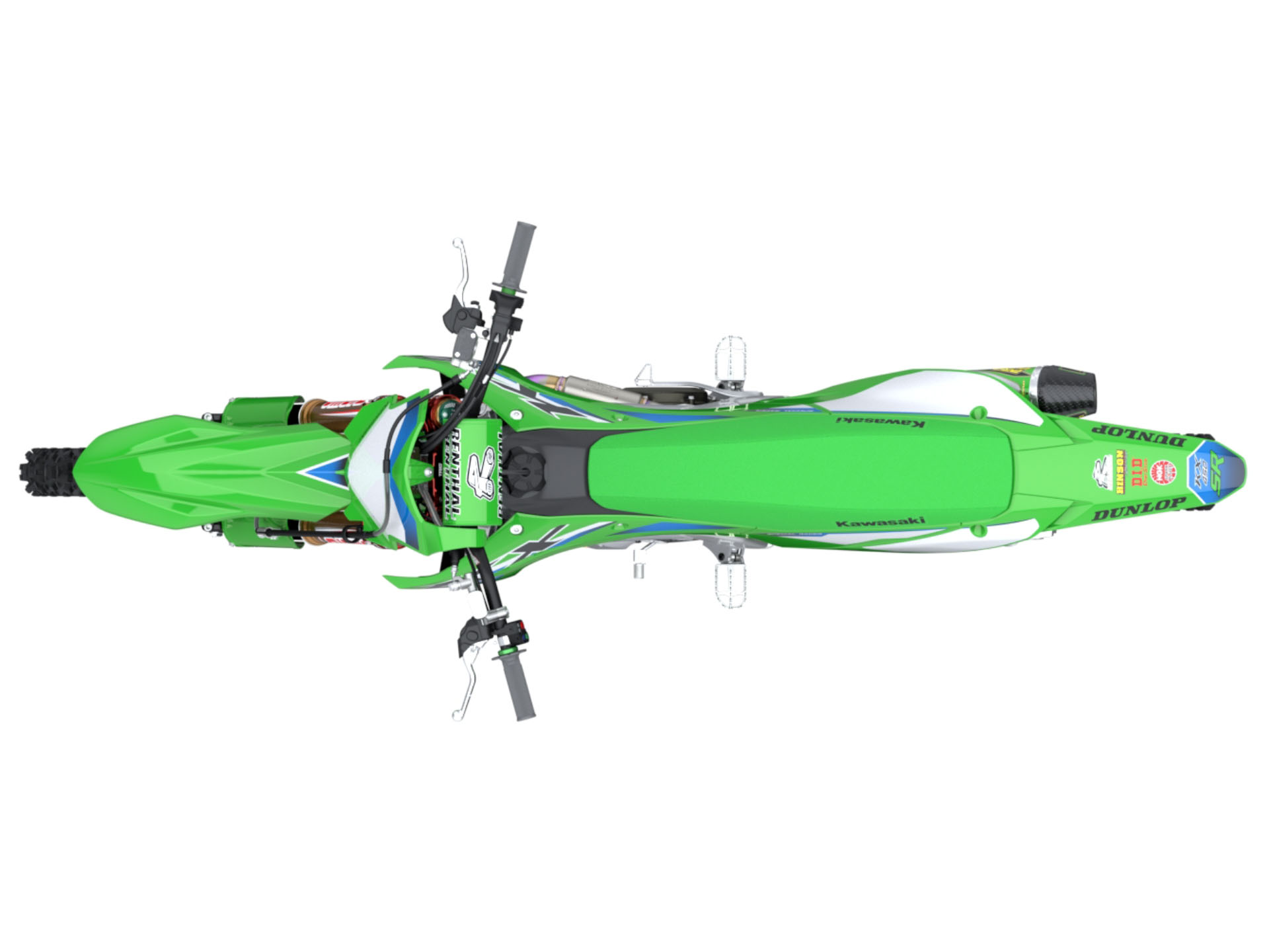 19-22 Kawasaki KX450F Race Piston Kit – 96mm Stock Bore 13.5:1 CP Carrillo Cometic – Gaskets & Rings Included