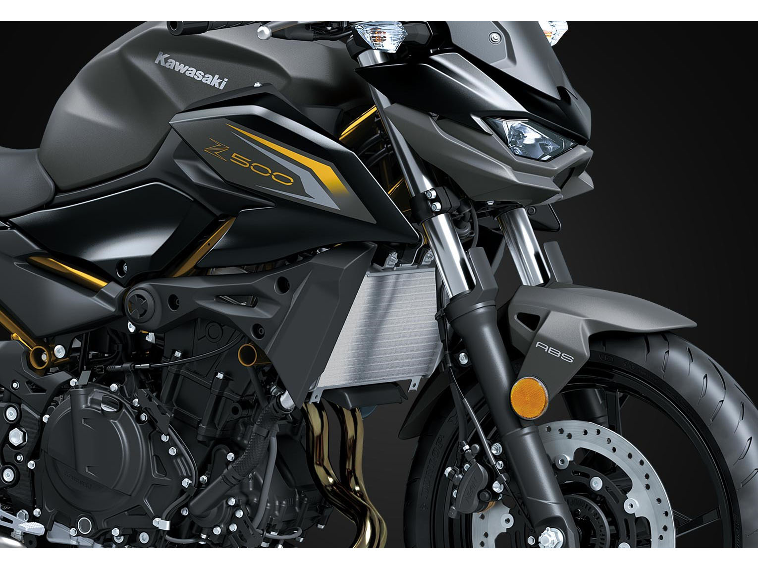 2026 Kawasaki Z500 ABS in Santa Maria, California - Photo 4