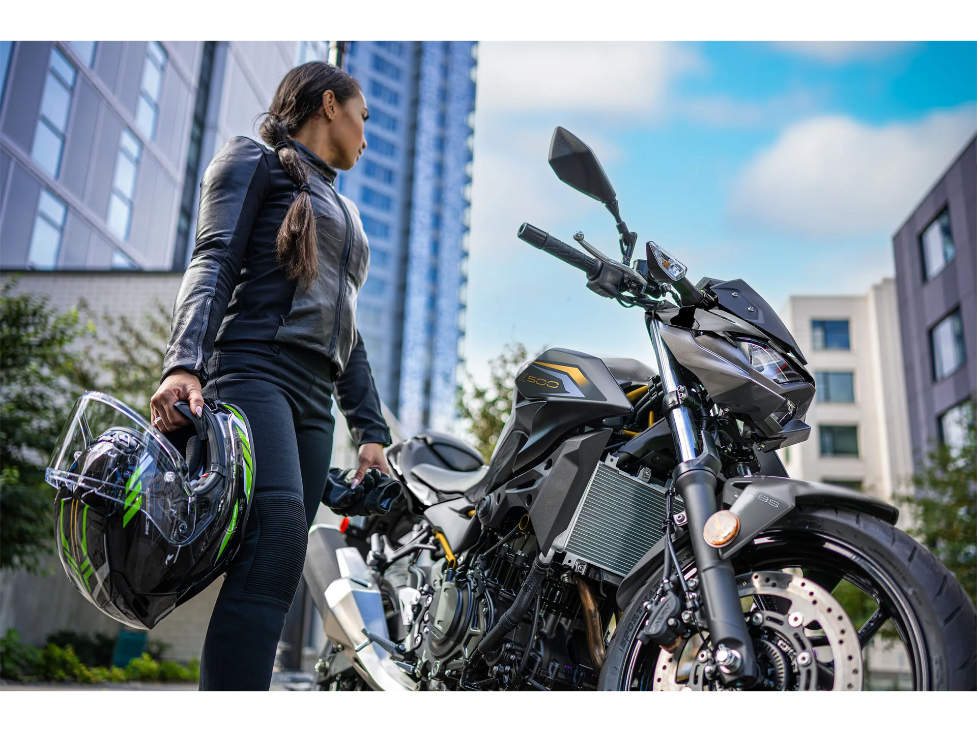 2026 Kawasaki Z500 ABS in Santa Maria, California - Photo 7