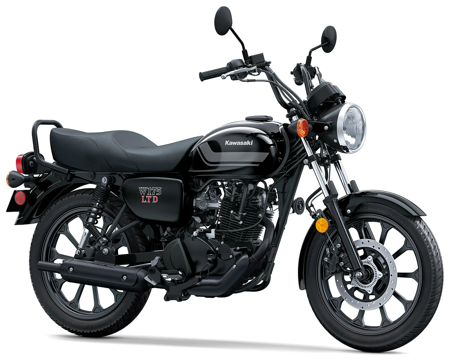 今川勉　STARTING OVER New 2026 Kawasaki W175 LTD, Topeka KS | Specs, Price, Photos | Ebony