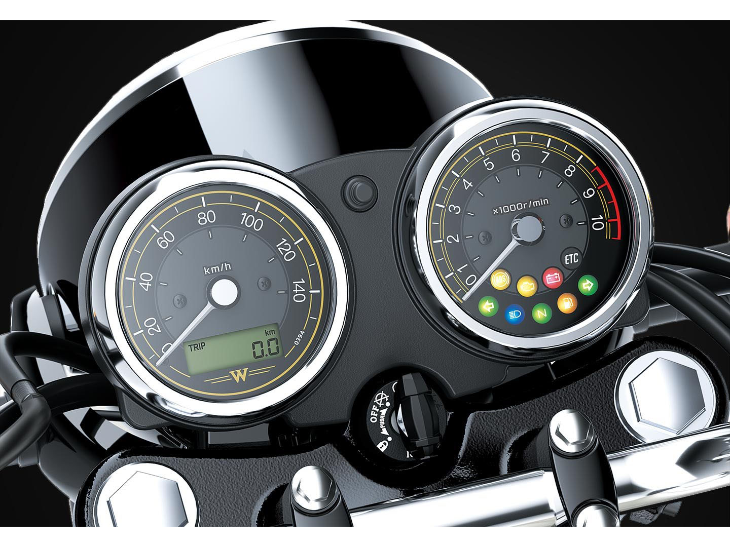2026 Kawasaki W230 ABS in Tyngsboro, Massachusetts - Photo 6