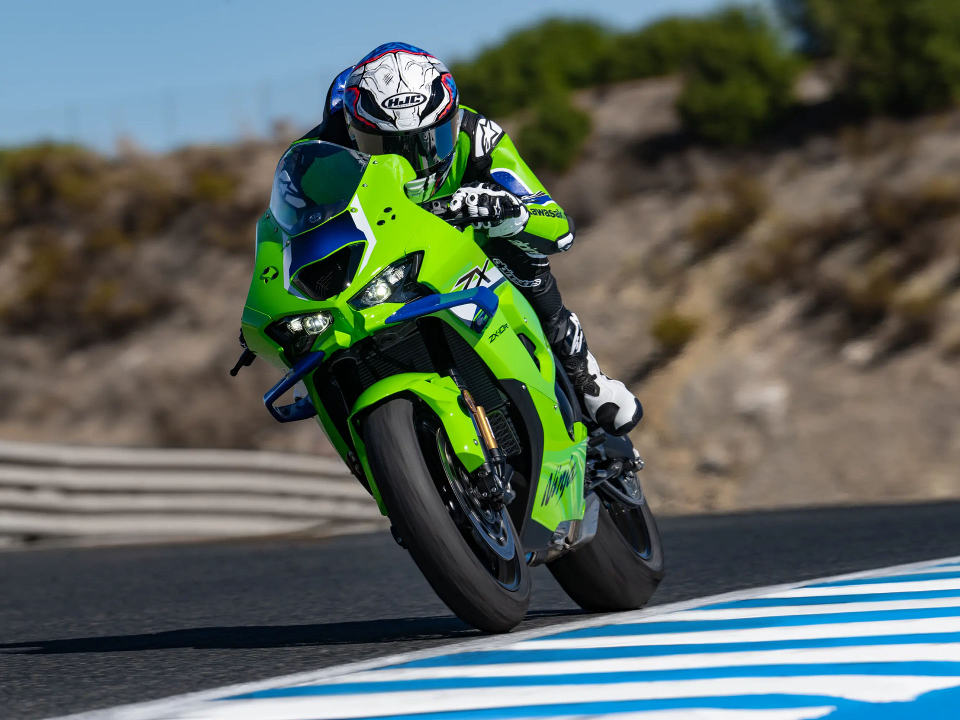 New 2026 Kawasaki Ninja ZX 10R ABS Lime Green Blue 24 Motorcycles 