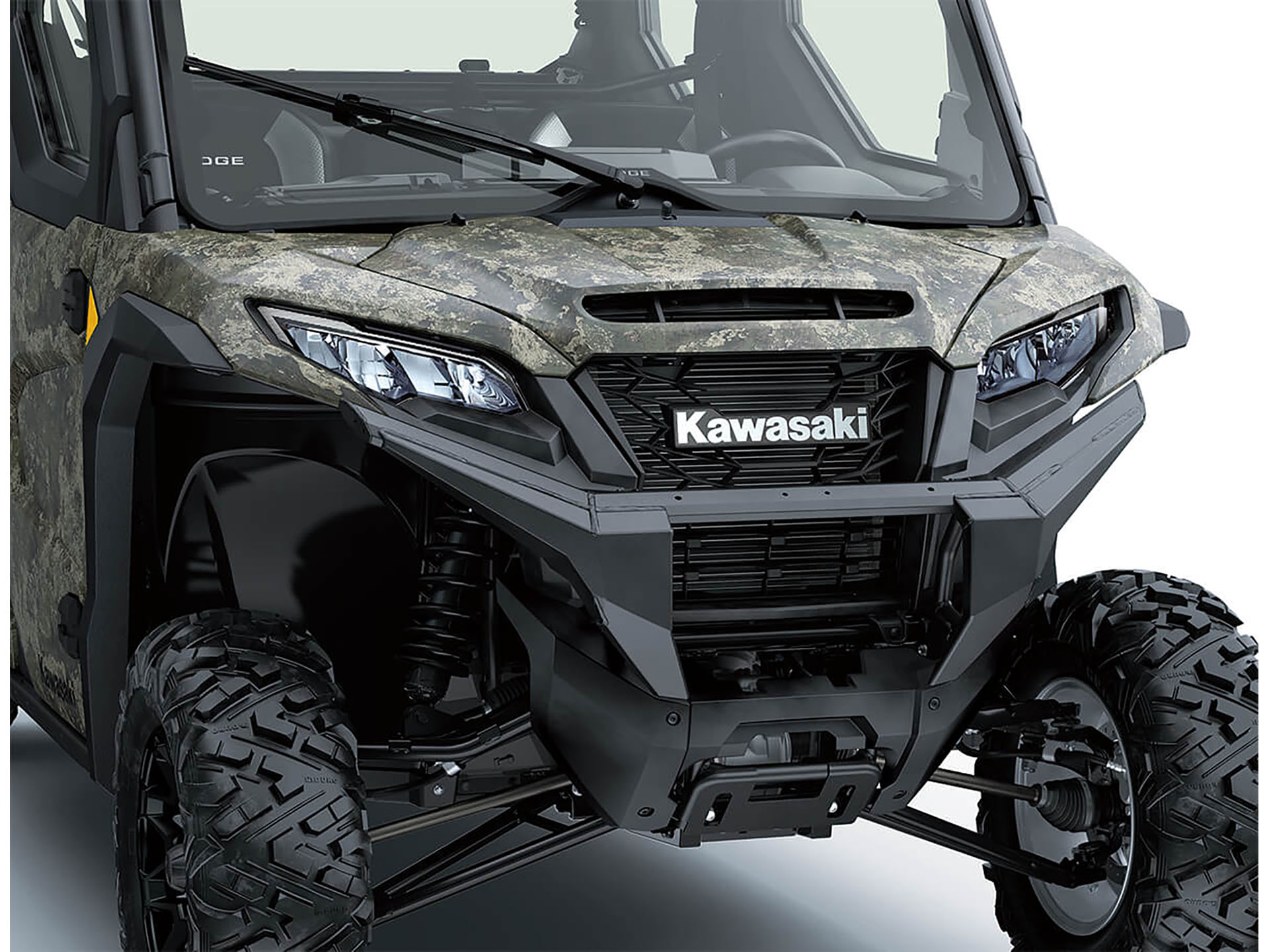 2025 Kawasaki RIDGE CREW HVAC CAMO in Columbia, Missouri - Photo 4