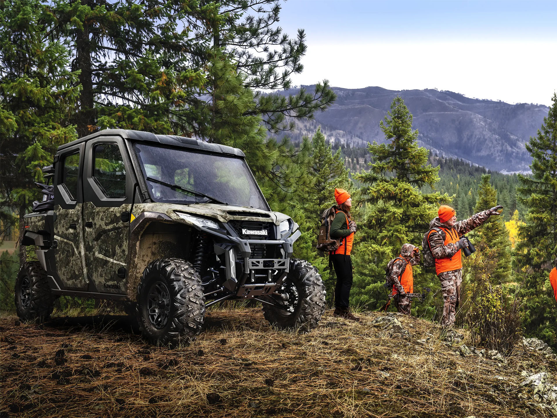 2026 Kawasaki RIDGE CREW HVAC Camo in Fairview, Utah - Photo 16