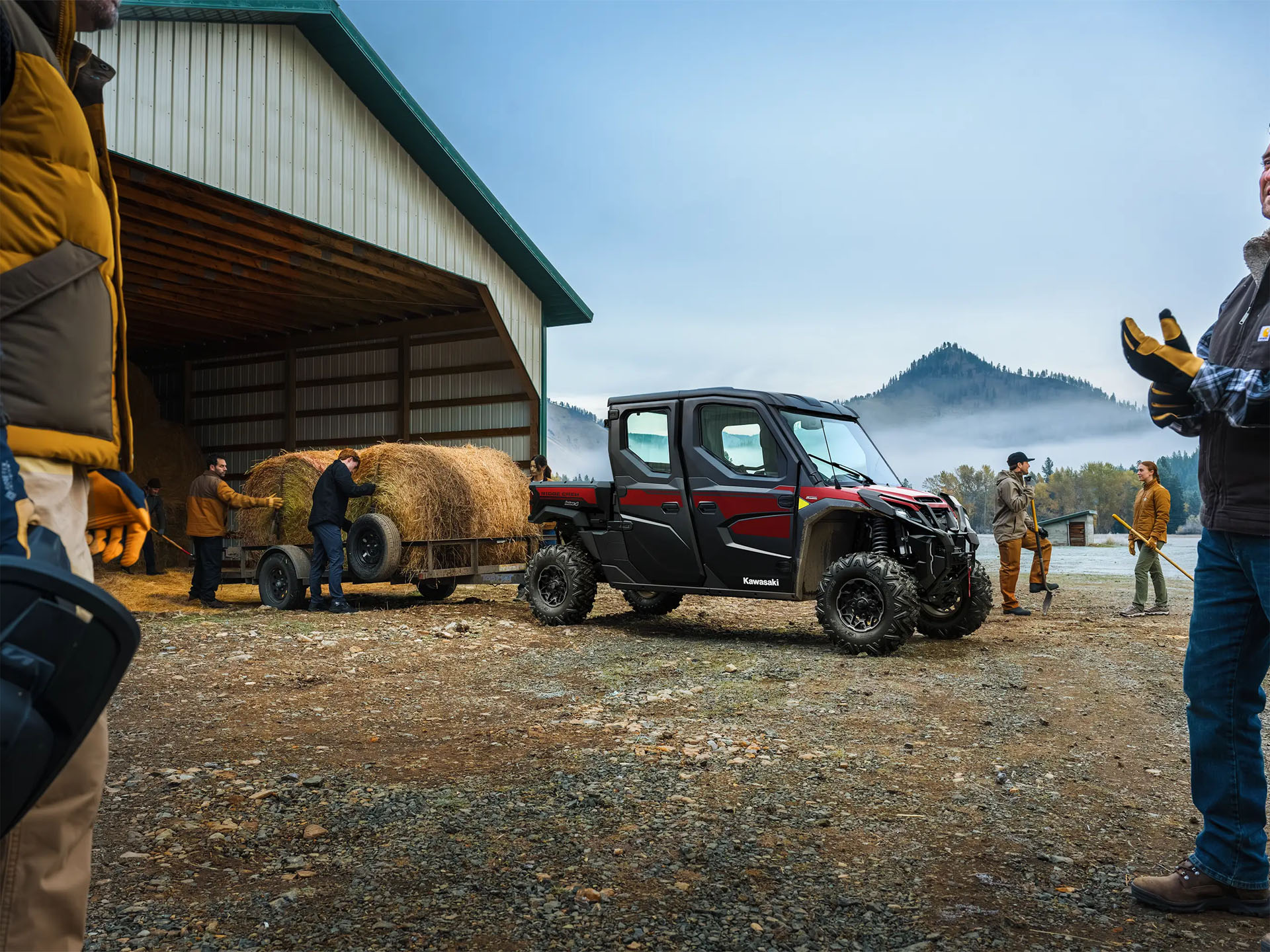 2026 Kawasaki RIDGE CREW Platinum Ranch Edition HVAC in Fairview, Utah - Photo 20