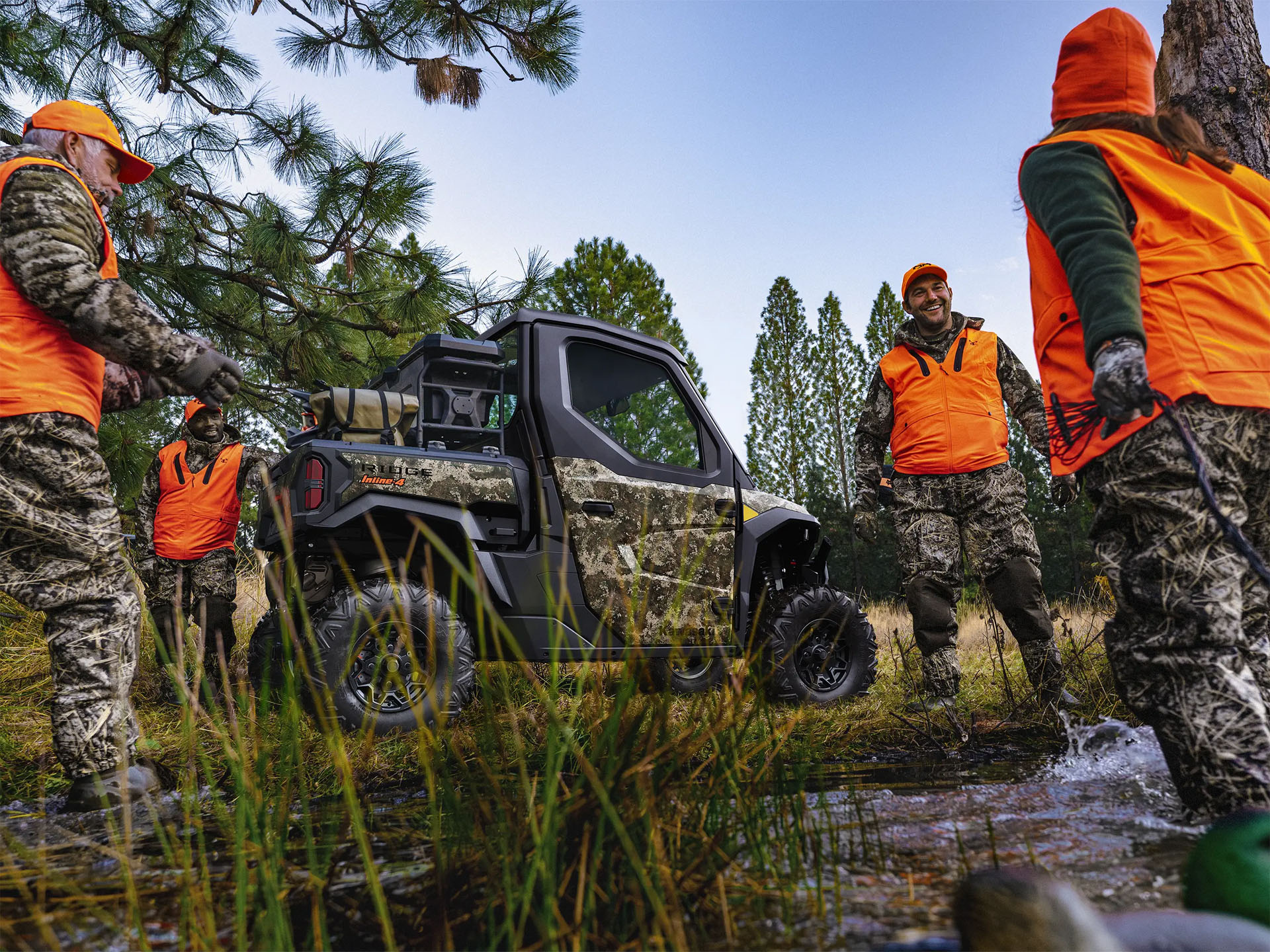 New 2026 Kawasaki RIDGE® HVAC Camo | Utility Vehicles in