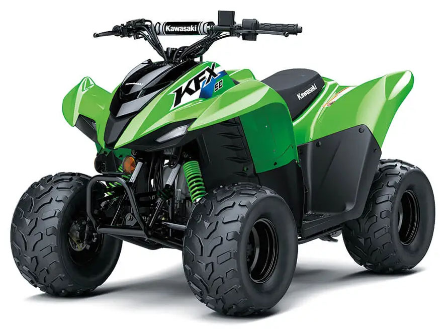 New 2027 Kawasaki KFX®50, Columbia MO | Specs, Price, Photos