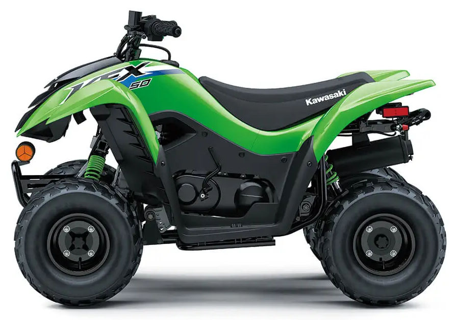 New 2027 Kawasaki KFX®50, Oneida TN | Specs, Price, Photos | Lime