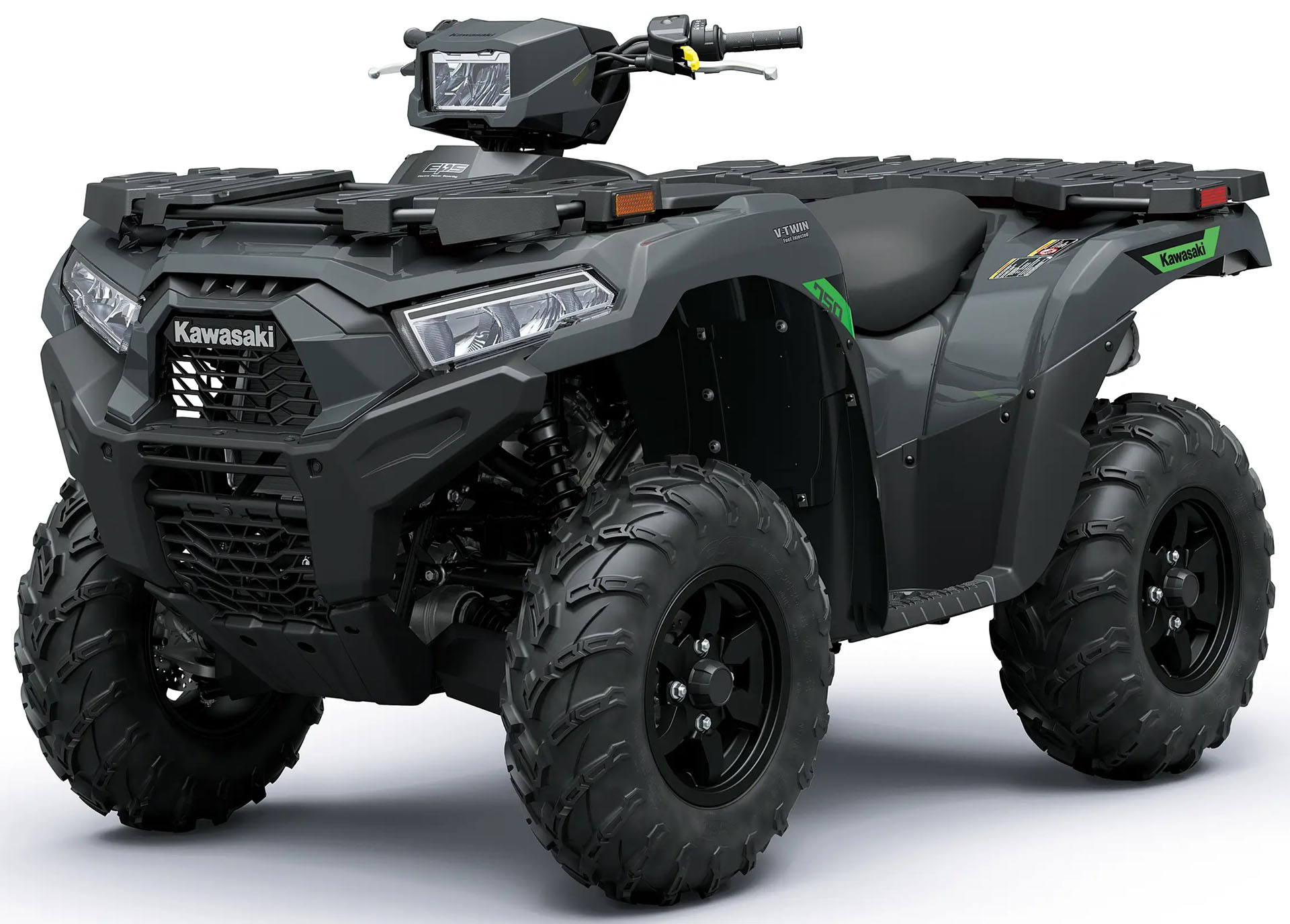 New 2027 Kawasaki Brute Force® 750 EPS Smoky Gray | ATVs in