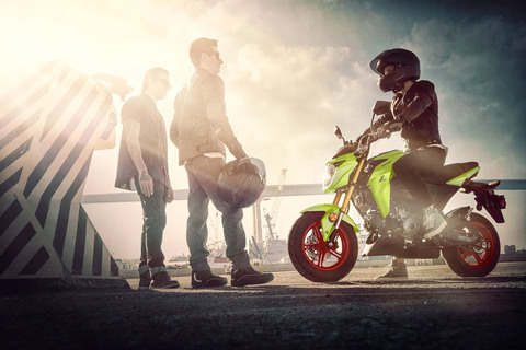New 2027 Kawasaki Z125 PRO Candy Plasma Blue | Motorcycles in