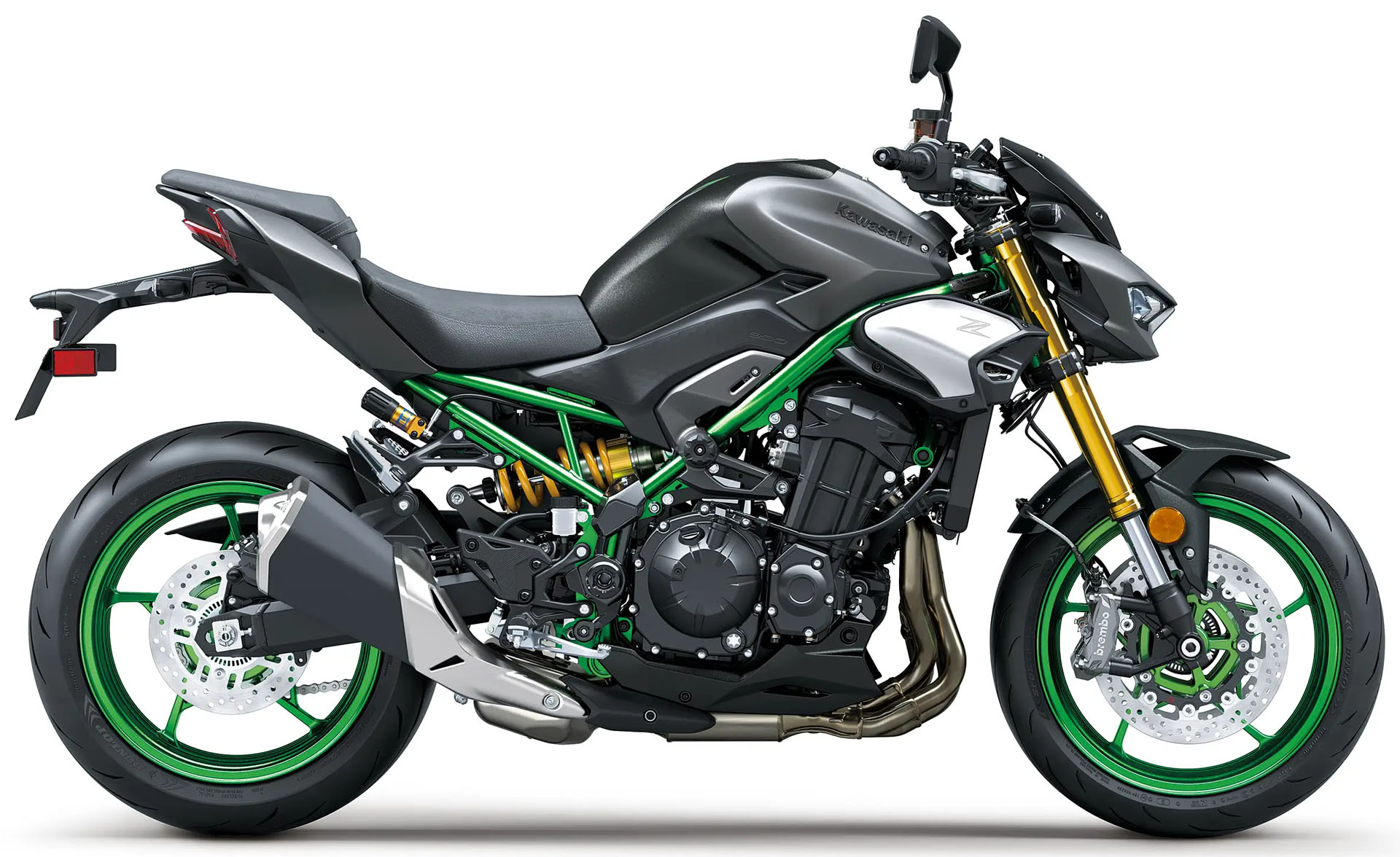 Sページです New 2027 Kawasaki Z900 SE ABS Metallic Matte Graphenesteel Gray