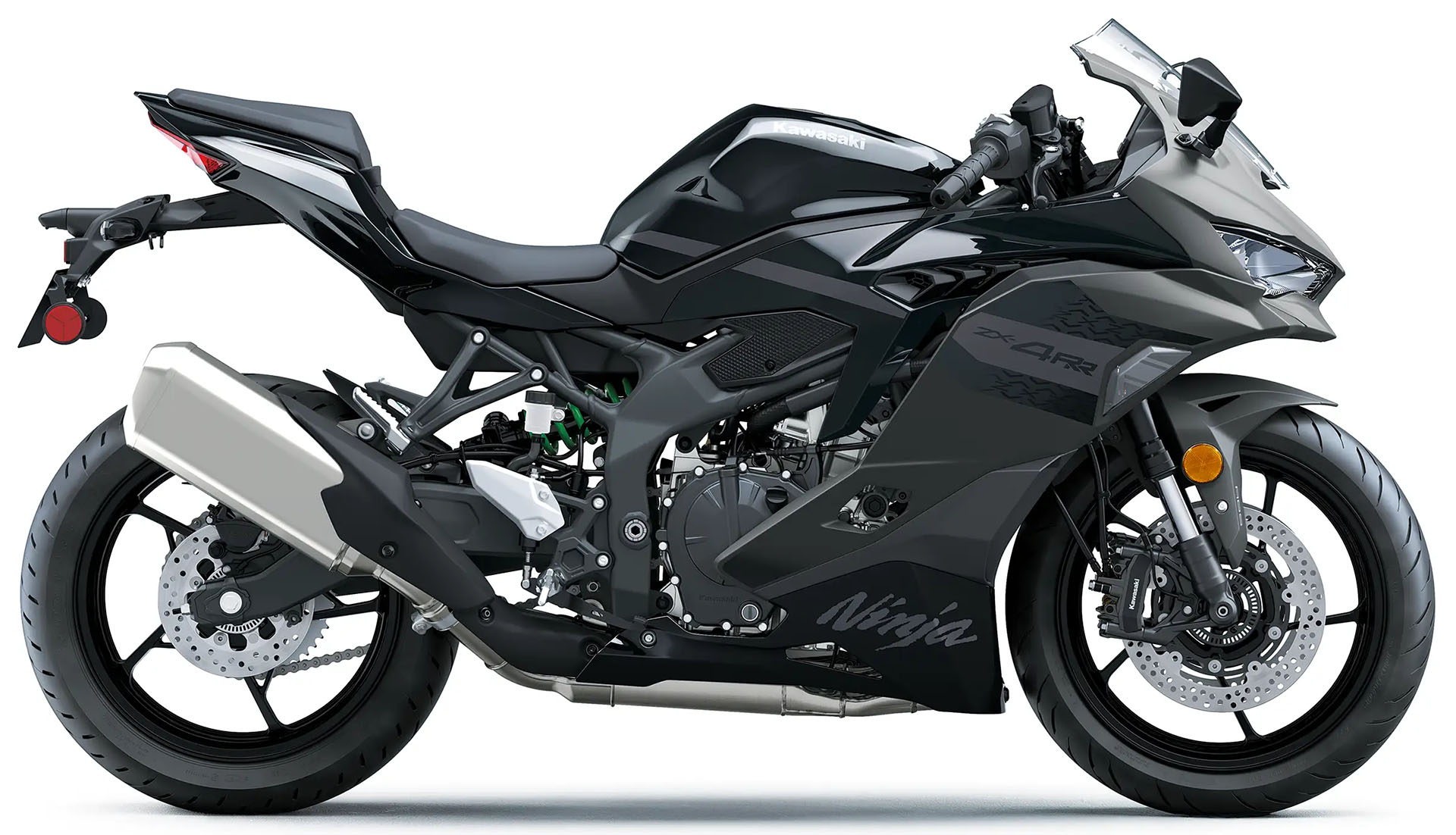 専用出品FOURSTAR×4Q CONDITIONING×ROLLER MAG New 2027 Kawasaki NINJA® ZX™-4RR ABS Metallic Matte Graphenesteel