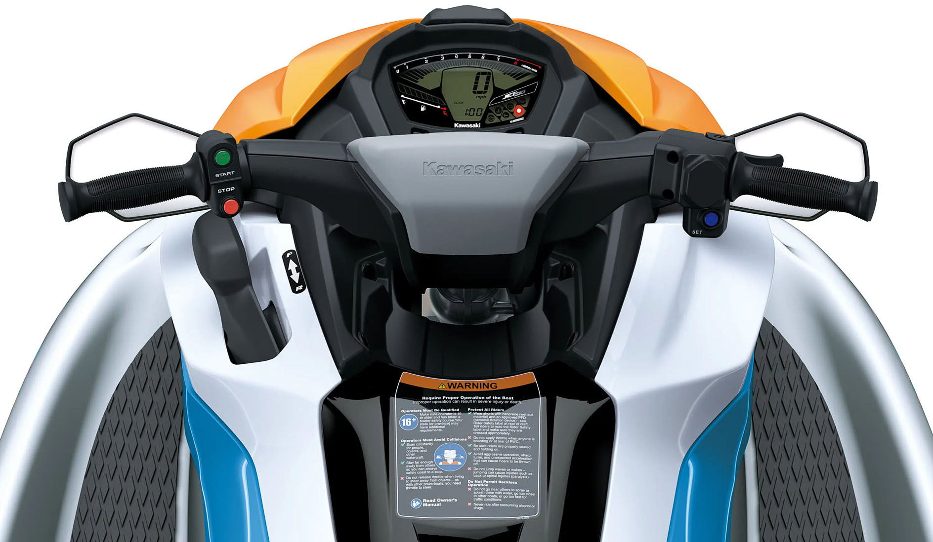 New 2027 Kawasaki JET SKI® ST® 160 Riptide Turquoise / Crystal