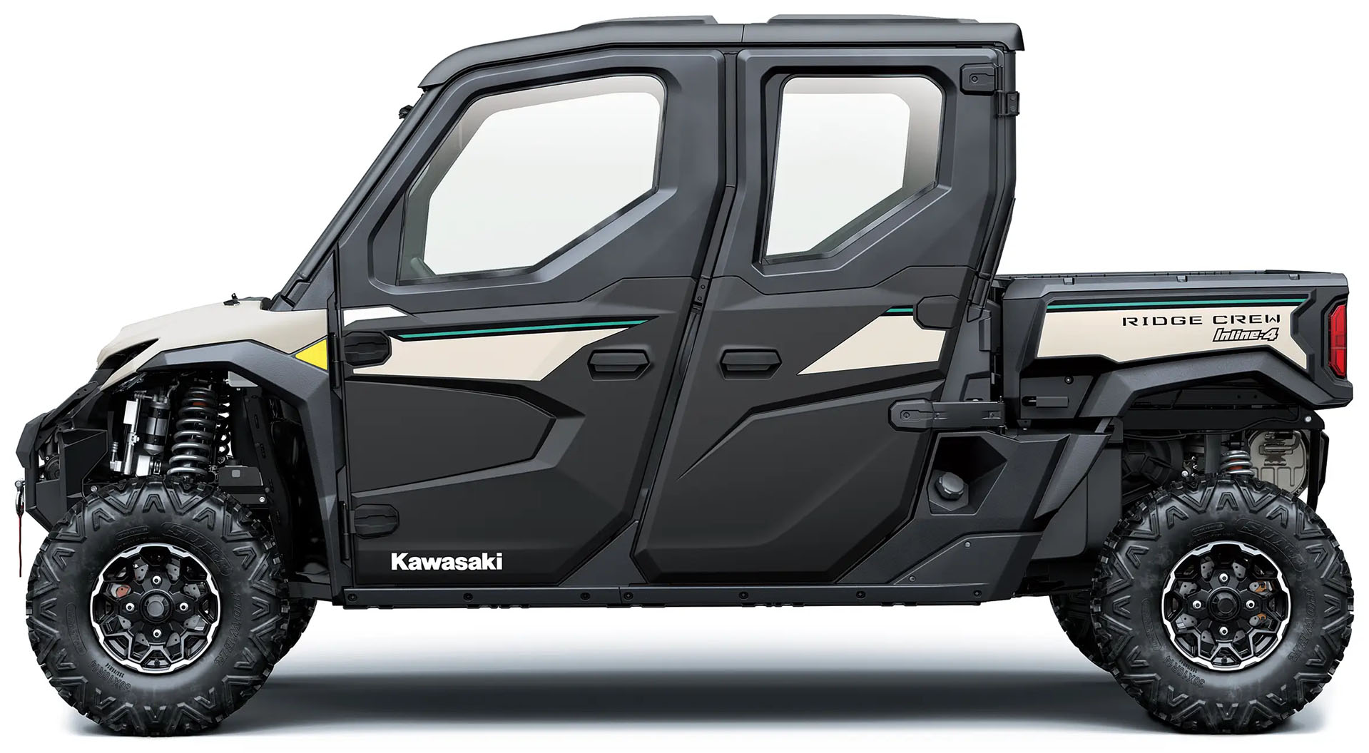 New 2027 Kawasaki RIDGE® CREW HVAC Metallic Matte Whitish Beige