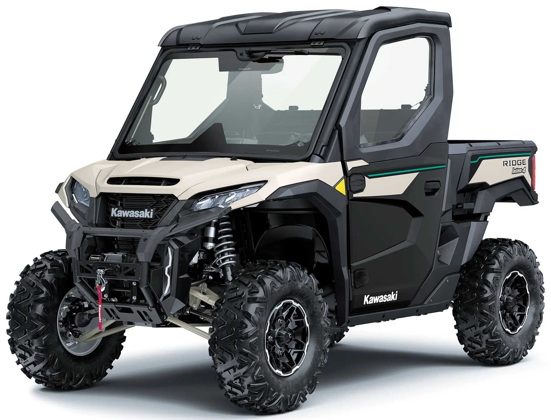 New 2027 Kawasaki RIDGE® HVAC Metallic Matte Whitish Beige / Flat