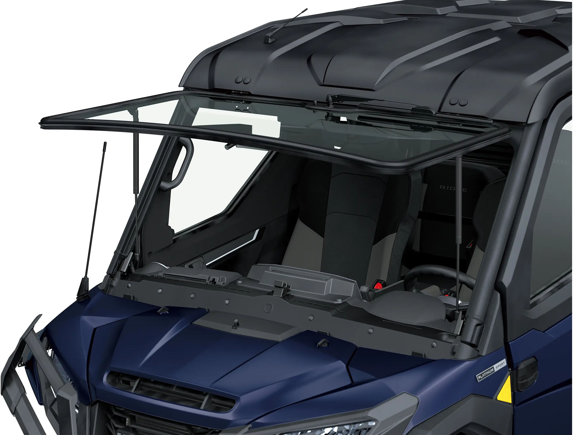 New 2027 Kawasaki RIDGE® Platinum Ranch Edition HVAC Utility