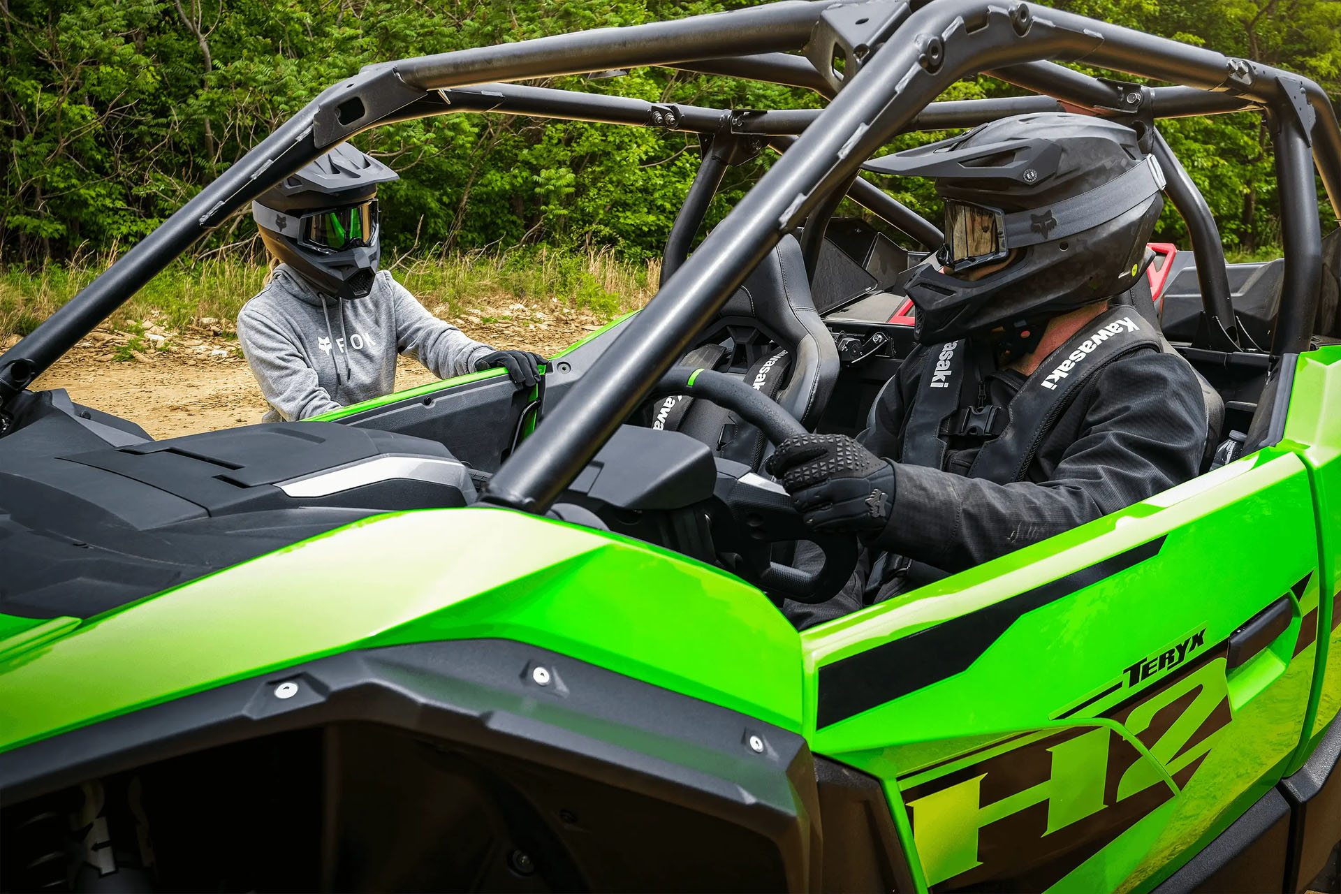 New 2027 Kawasaki TERYX® H2 Ice Gray Utility Vehicles For Sale in