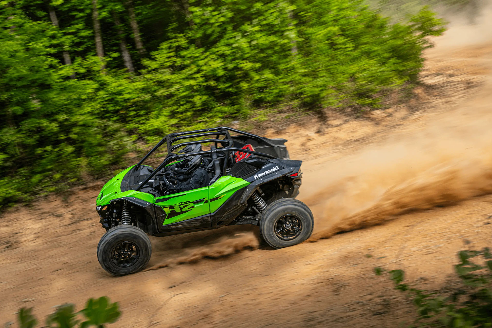 New 2027 Kawasaki TERYX® H2 Lime Green Utility Vehicles For Sale