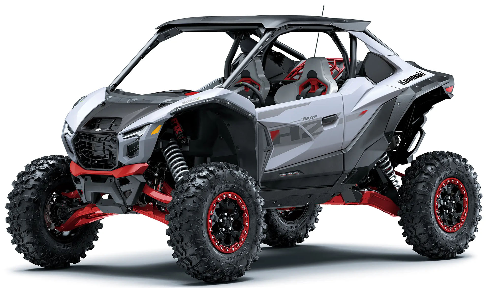 New 2027 Kawasaki TERYX® H2 LIMITED eS Ice Gray / Flat Ebony