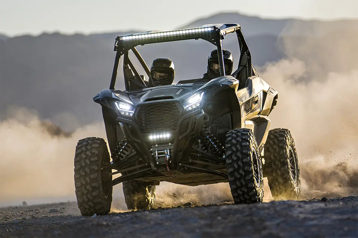 New 2027 Kawasaki TERYX KRX® 1000 Blackout Edition Flat Ebony