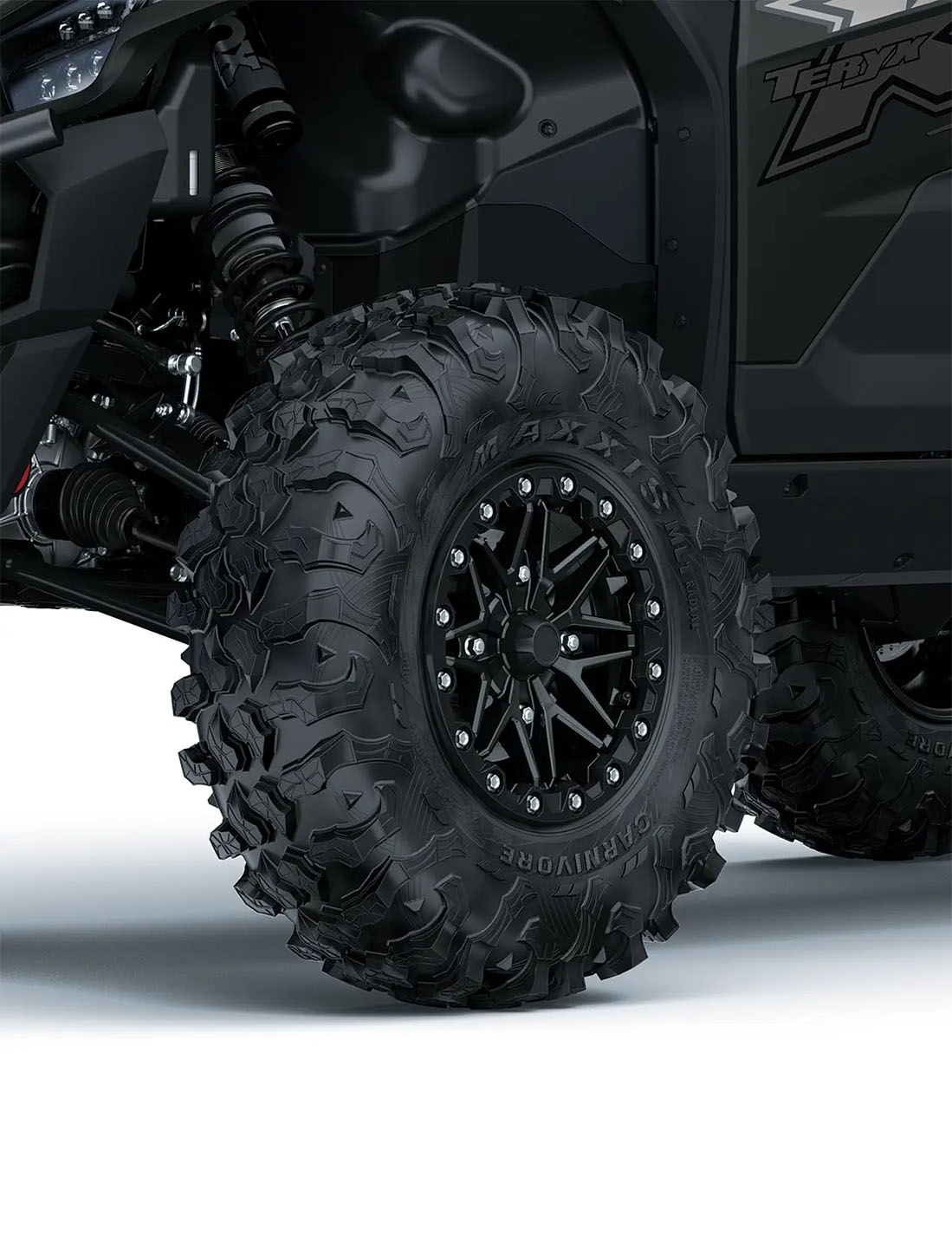 New 2027 Kawasaki TERYX KRX® 1000 Blackout Edition Flat Ebony