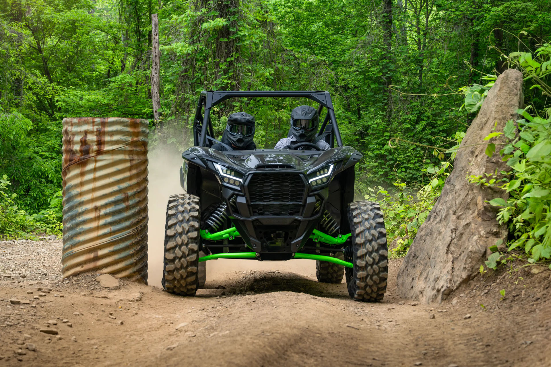 New 2027 Kawasaki TERYX KRX® 1000 TR Smoky Gray / Super Black