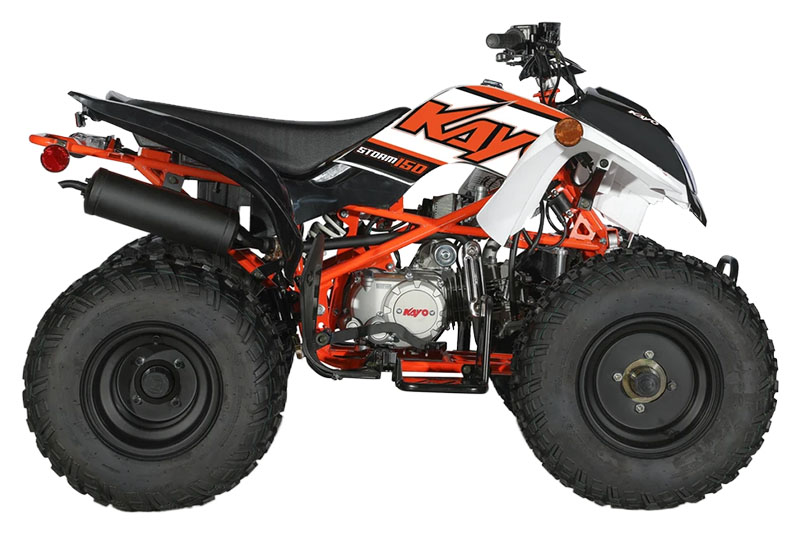 New 2025 Kayo Storm 150, Roscoe IL | Specs, Price | ATVs White